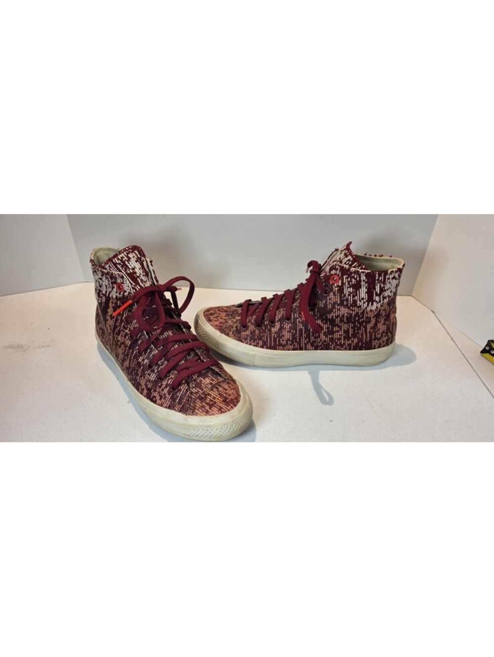 Converse Chuck Taylor All Star II High Top 153560C Burgundy Men's 9 Women's 11